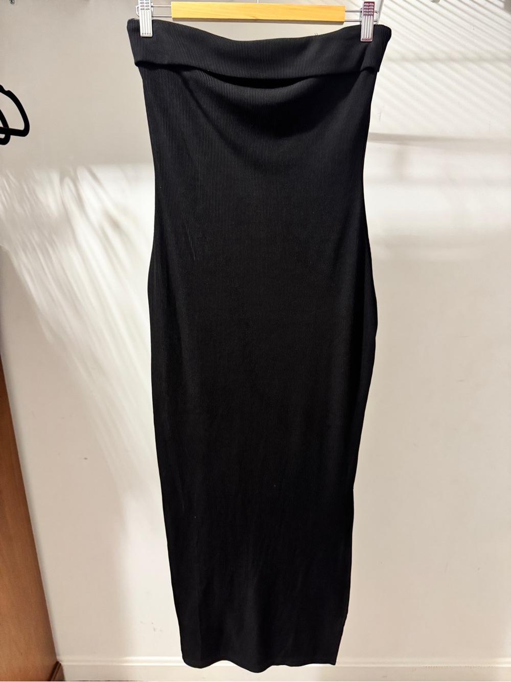 Long Strapless Pretty Garden Bodycon Dress